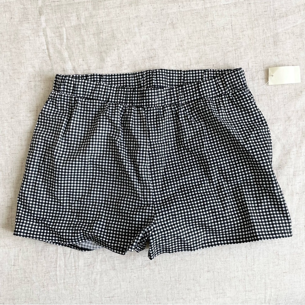 Aeropostale Black and White Checkered Shorts